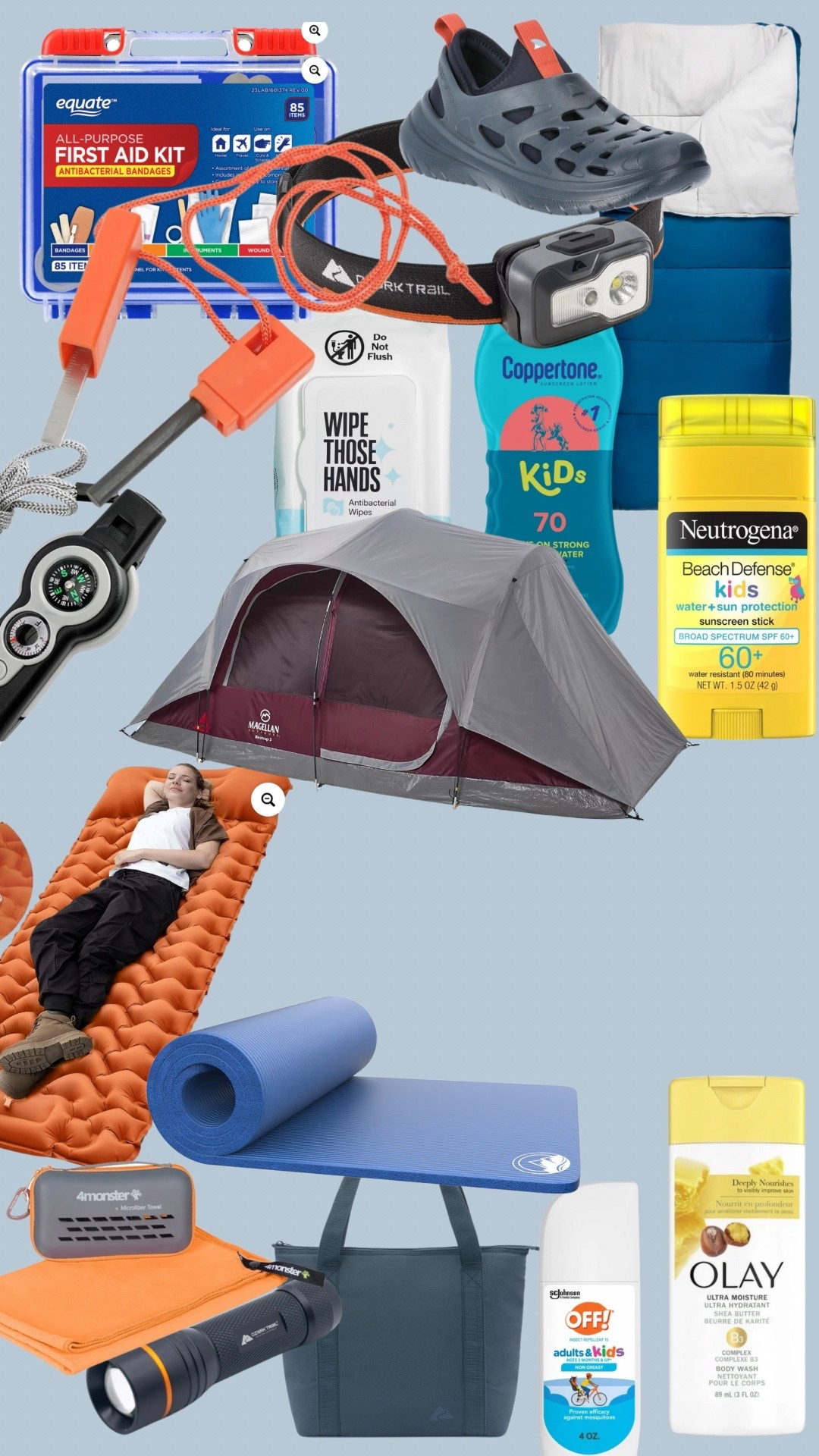 Steevenson’s favorite camping gear!