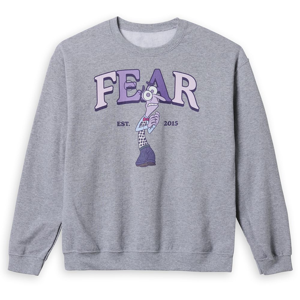 Fear Pullover Sweatshirt for Adults – Inside Out 2 | Disney Store