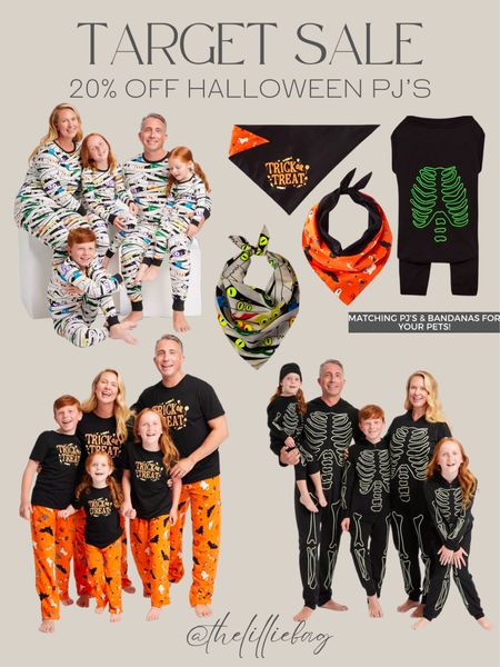 20% off Halloween pajamas for the whole family now at Target! 

Halloween. Seasonal. Family. Pajamas. 

#LTKstyletip #LTKfindsunder50 #LTKHalloween