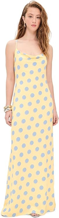 AFRM Women's Kim Dress + Hair Wrap Set | Amazon (US)