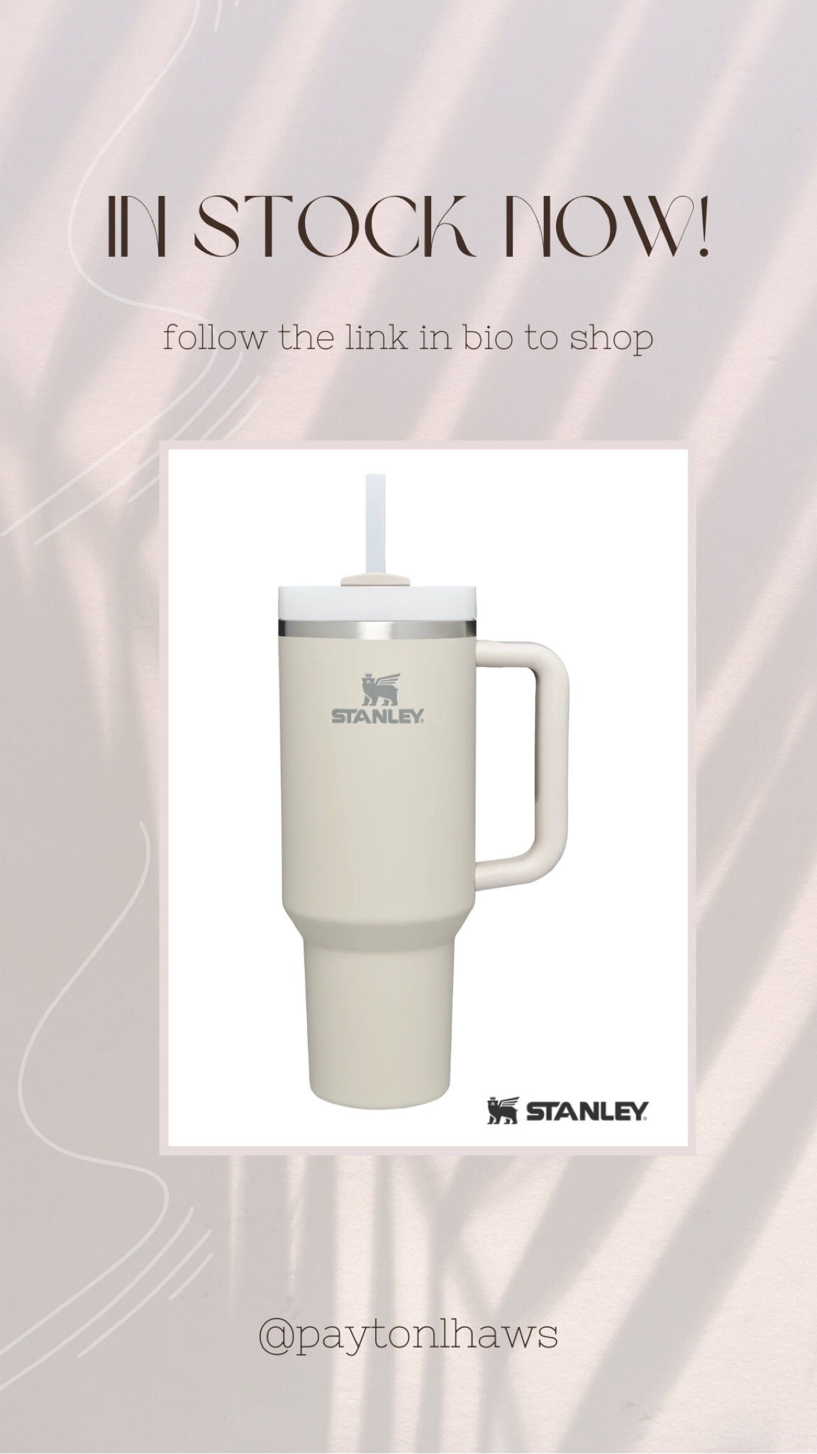 40oz Cream (Dune) Soft Matte Stanley is in stock and SO CUTE! Definitely a “must” for my neutral ladies! 🥹

#LTKunder50 #LTKFind #LTKtravel