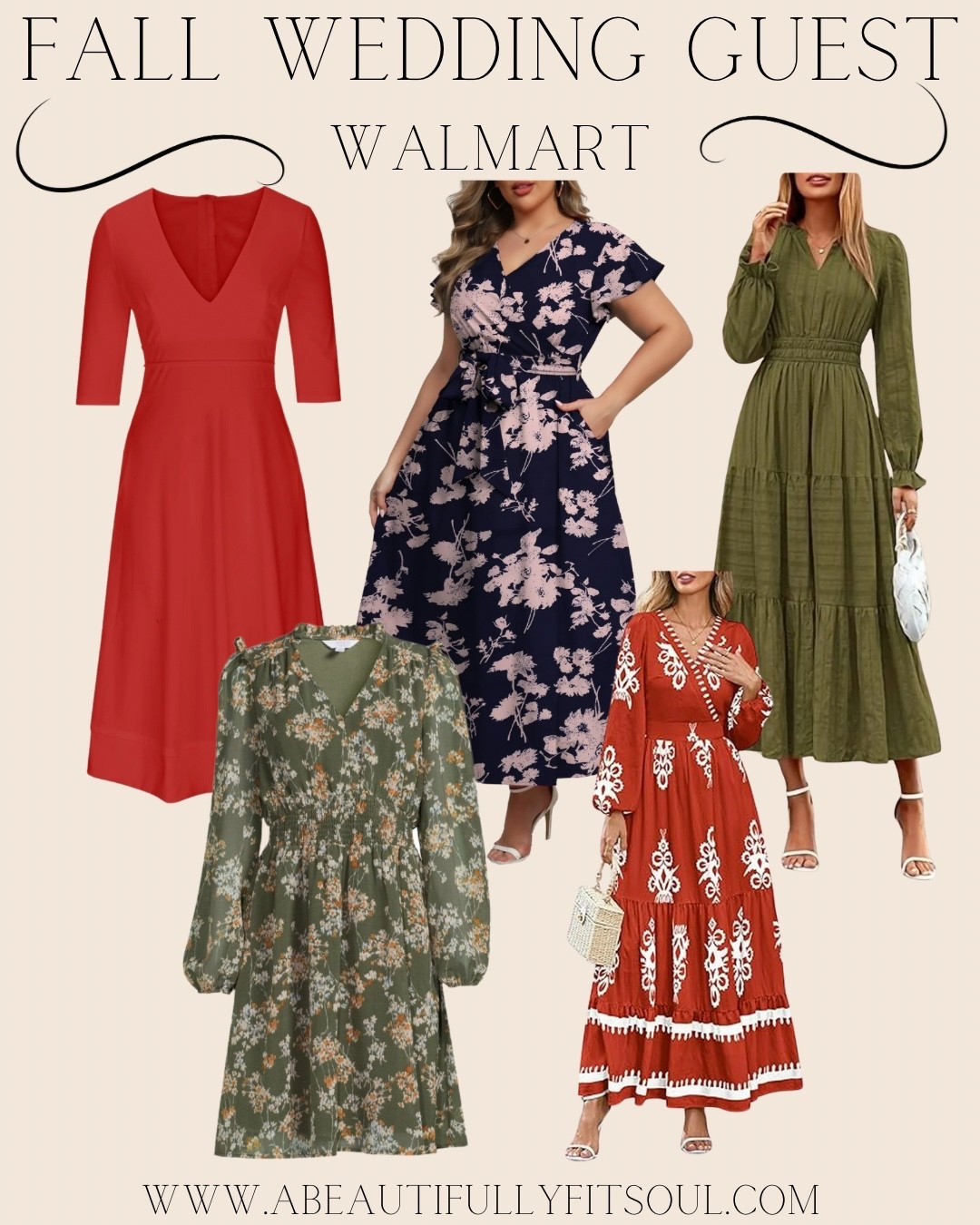 Fall Wedding Guest Dresses at Walmart. Wedding guest dress fall, wedding dress guest, fall outfits, fall dresses, fall fashion 2025, fall outfits 2025.

#LTKParties #LTKWedding