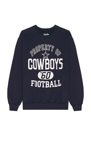 Cowboys Property Crew Sweatshirt in Navy | Revolve Clothing (Global)