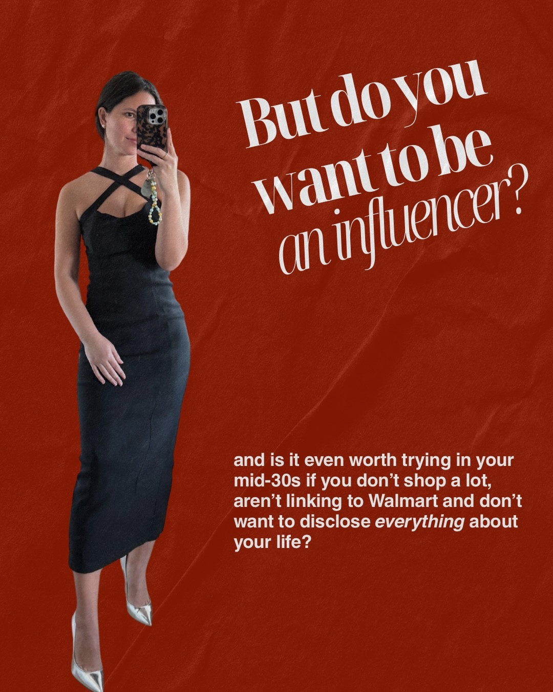 Ok, but what if you did it in your own way? Comment READ for the full post over on Substack where we get a little more in the weeds navigating this. 

Career pivot in your 30s, Millenial influencer, how to be a content creator, becoming a content creator

#LTKPetite #LTKstorytime