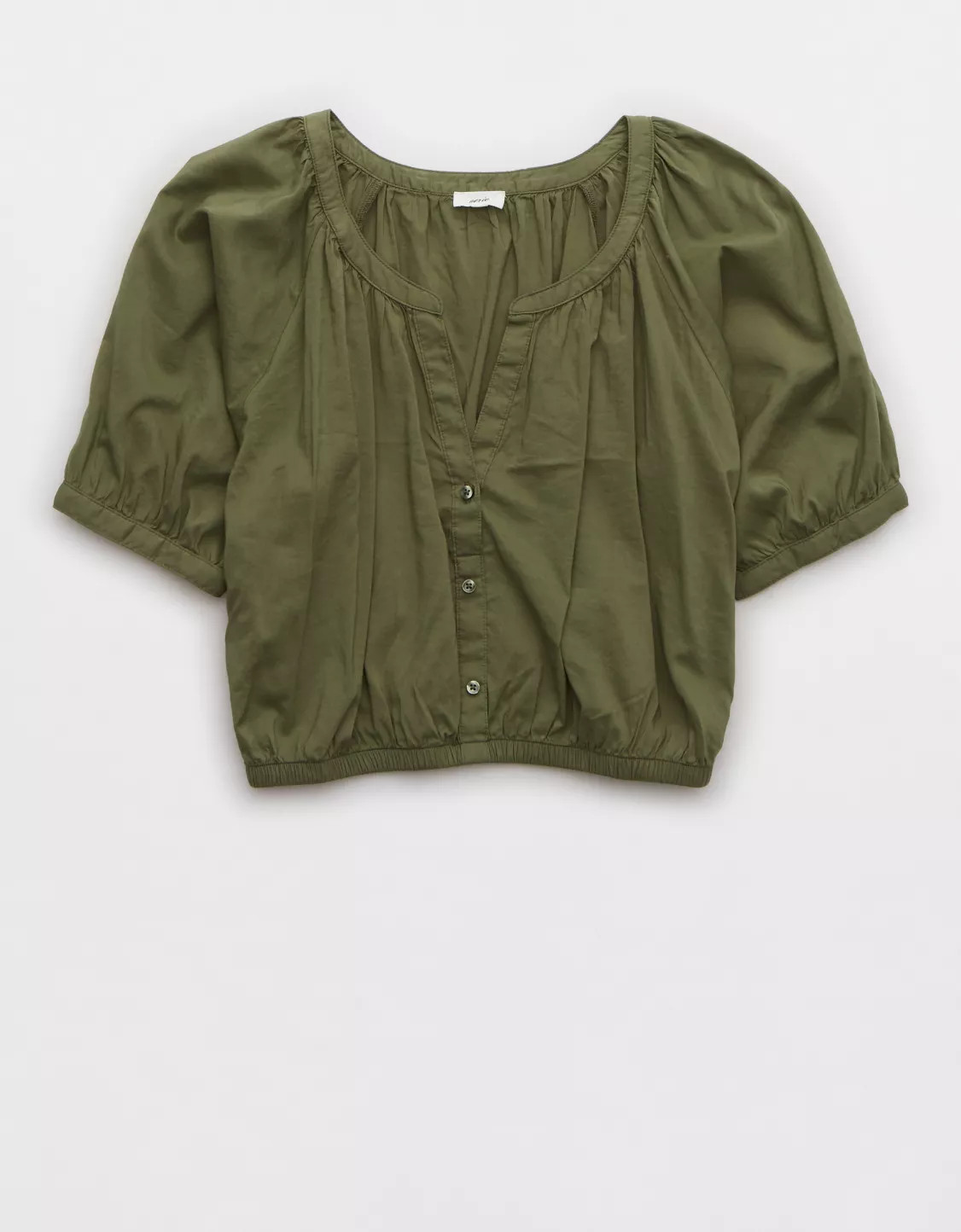 Aerie Flowy Woven Top | Aerie