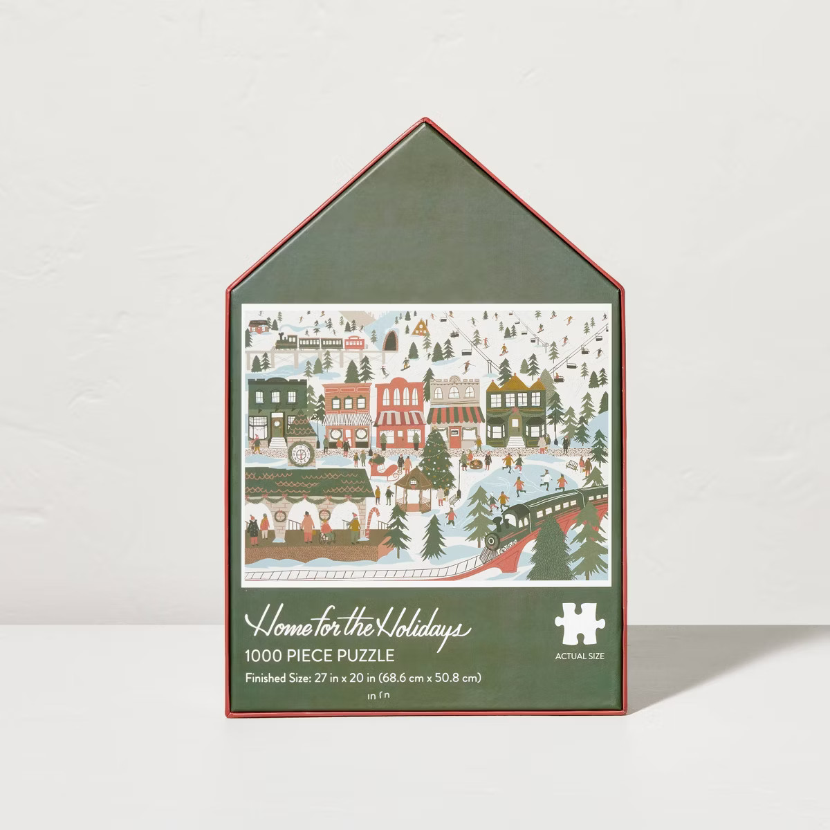 Home for the Holidays Christmas Jigsaw Puzzle - 1000pc - Hearth & Hand™ with Magnolia | Target