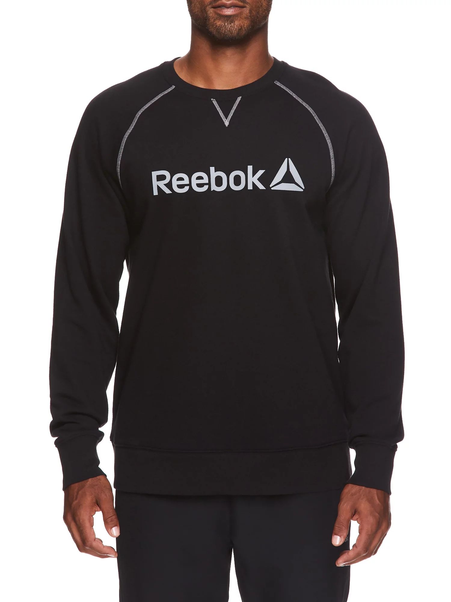 Reebok Men's Crewneck Sweatshirt with Long Sleeves, Sizes XS-3XL | Walmart (US)