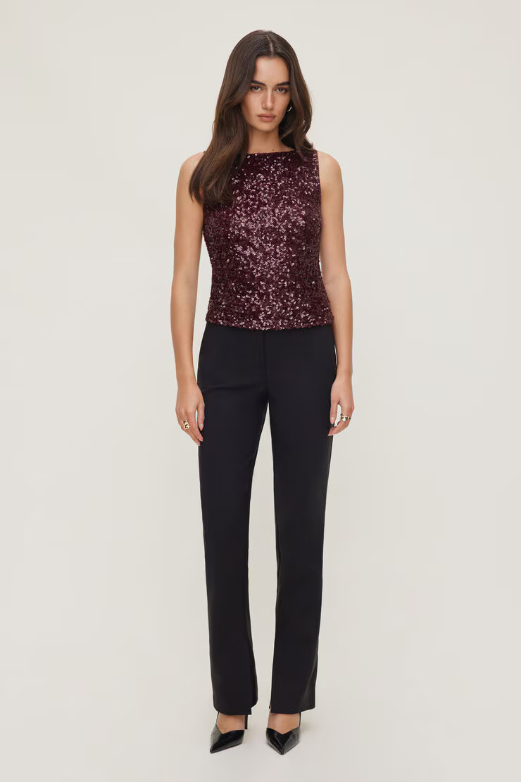 Nola Sequin Tank Top | Dynamite Clothing