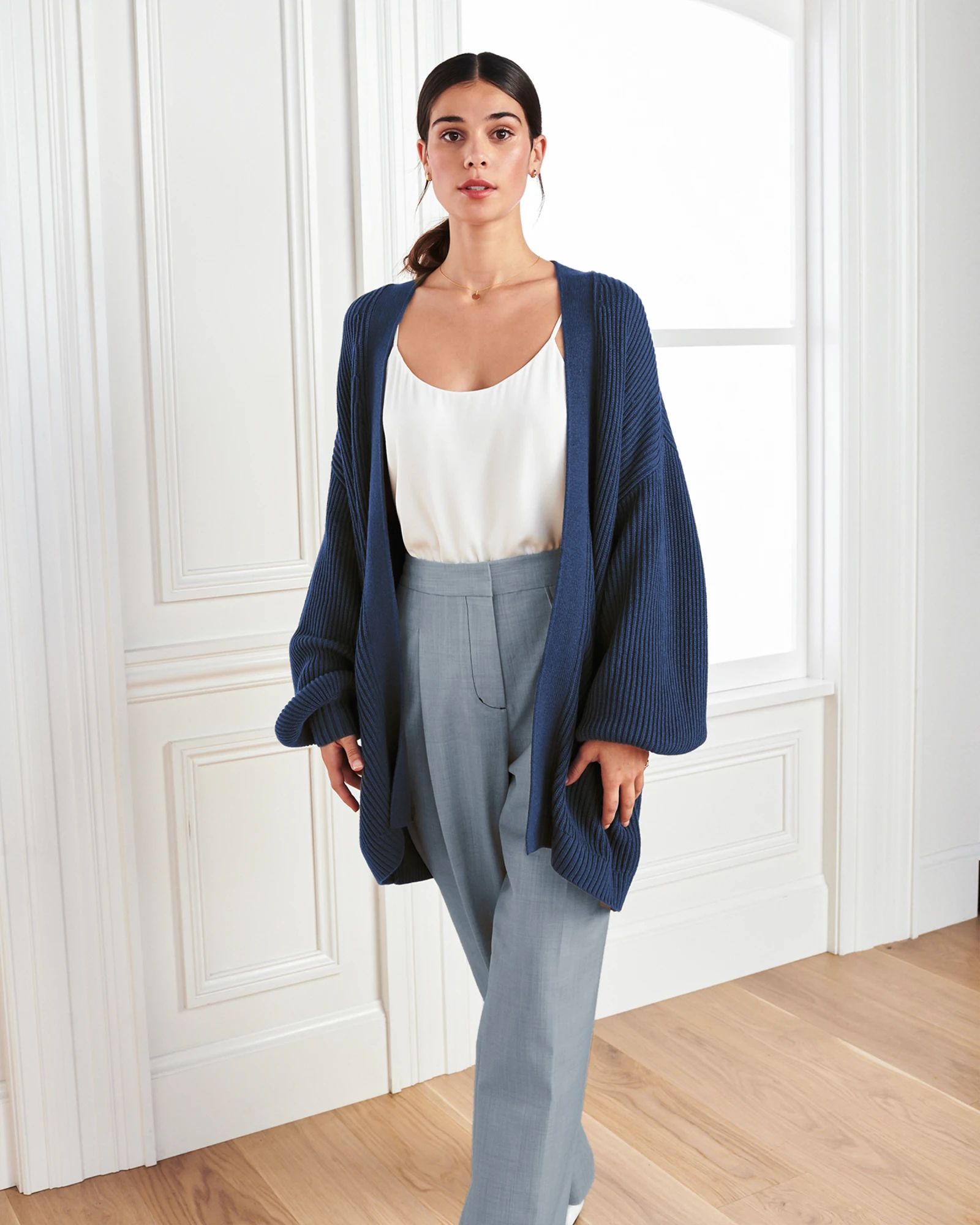 100% Organic Cotton Oversized Cardigan | Quince