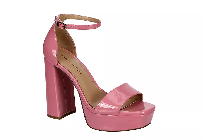 Madden Girl Womens Omega Platform Sandal - Pink | Rack Room Shoes