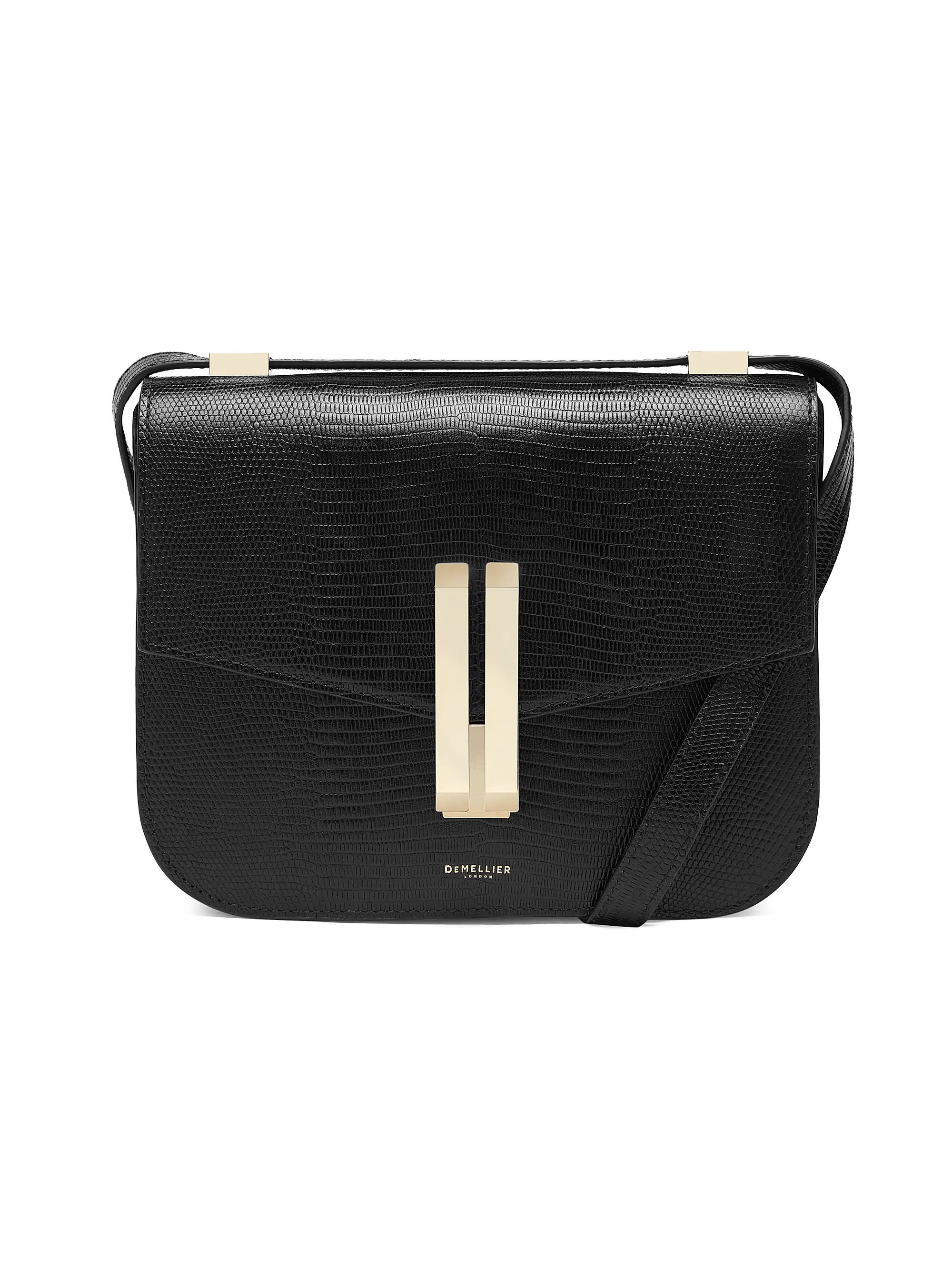 DeMellier Vancouver Embossed Leather Shoulder Bag | Saks Fifth Avenue | Saks Fifth Avenue