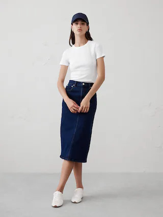 Ribbed T-Shirt | Banana Republic Factory