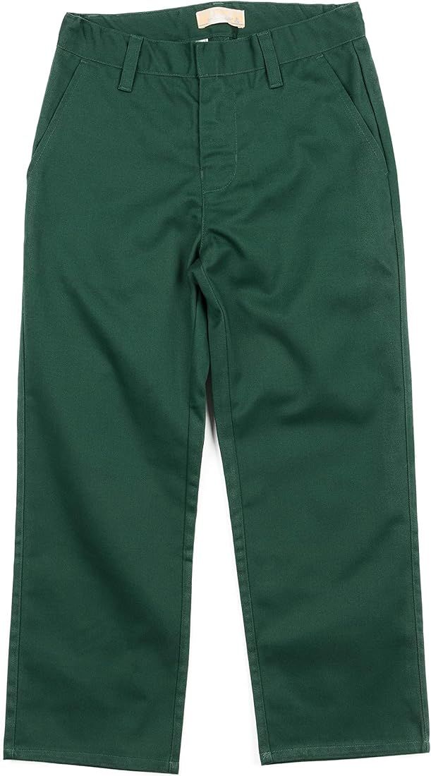 Leveret Kids & Toddler Pants Boys Uniform Chino Pants Variety of Colors (Size 2-14 Years) | Amazon (US)
