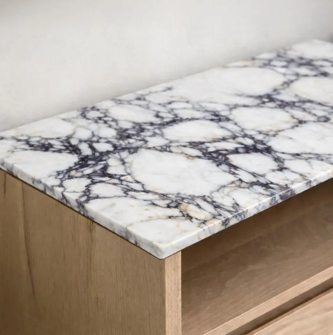Custom size | Calacatta Viola Polished Marble Slab | Nightstand Top, Marble Shelf, Radiator Top, ... | Etsy (US)