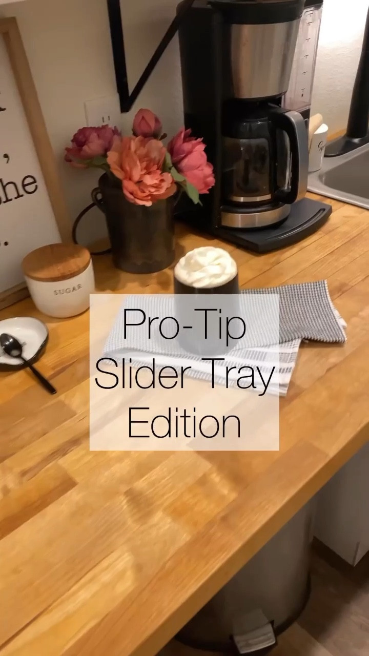 GAGAYA Handy Sliding Tray for Coffee Maker, Kitchen Appliance