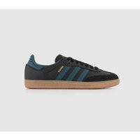 Adidas Samba Og Trainers Core Black Artic Night Gum | OFFICE London (UK)