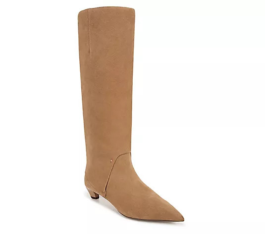 Franco Sarto Tall Point Toe Boots - Martin - QVC.com | QVC