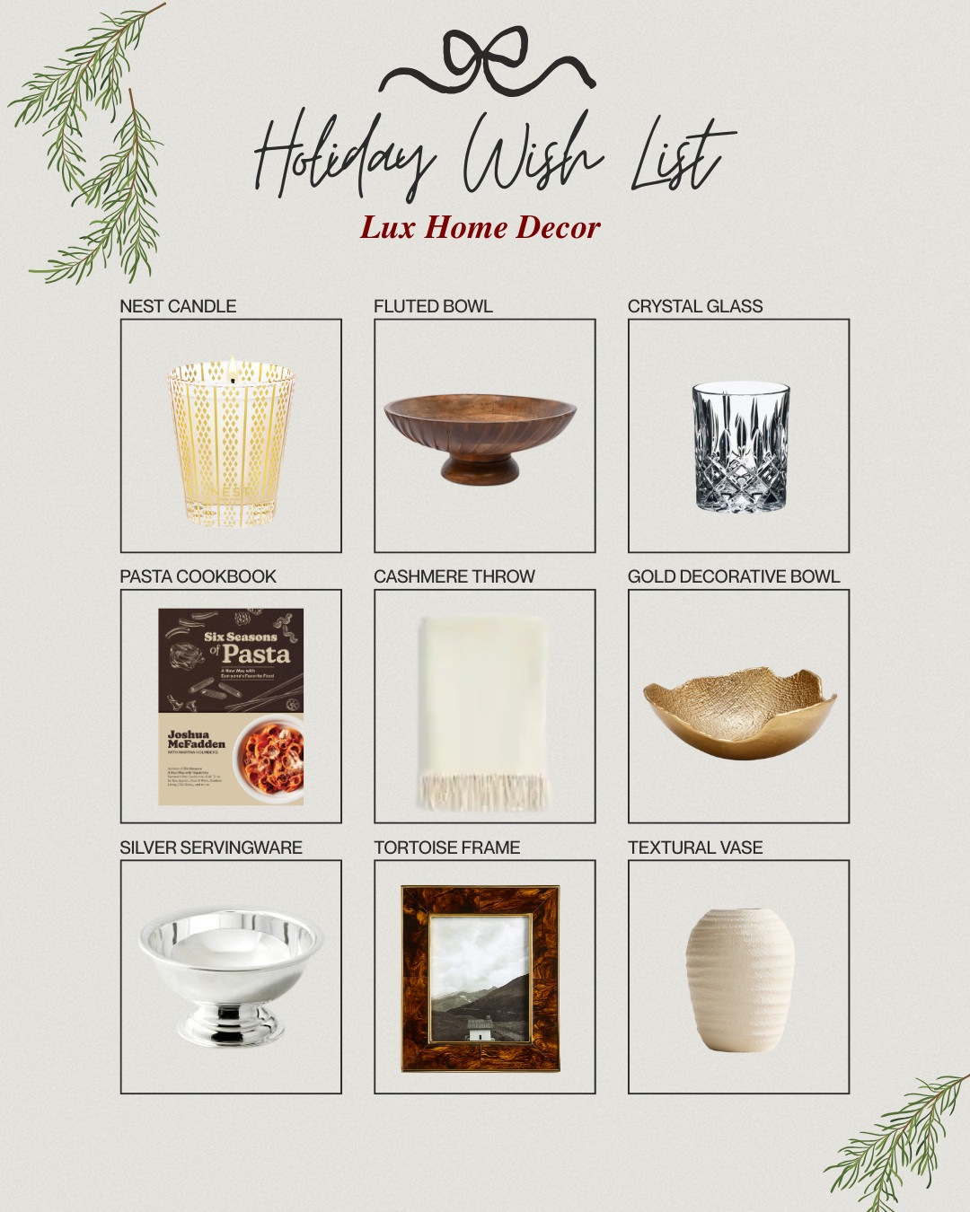 Last minute home decor holiday gift guide. Wishlist for pretty home decor items to take you into the winter months!  

 #LTKGiftGuide #LTKHoliday #LTKHome