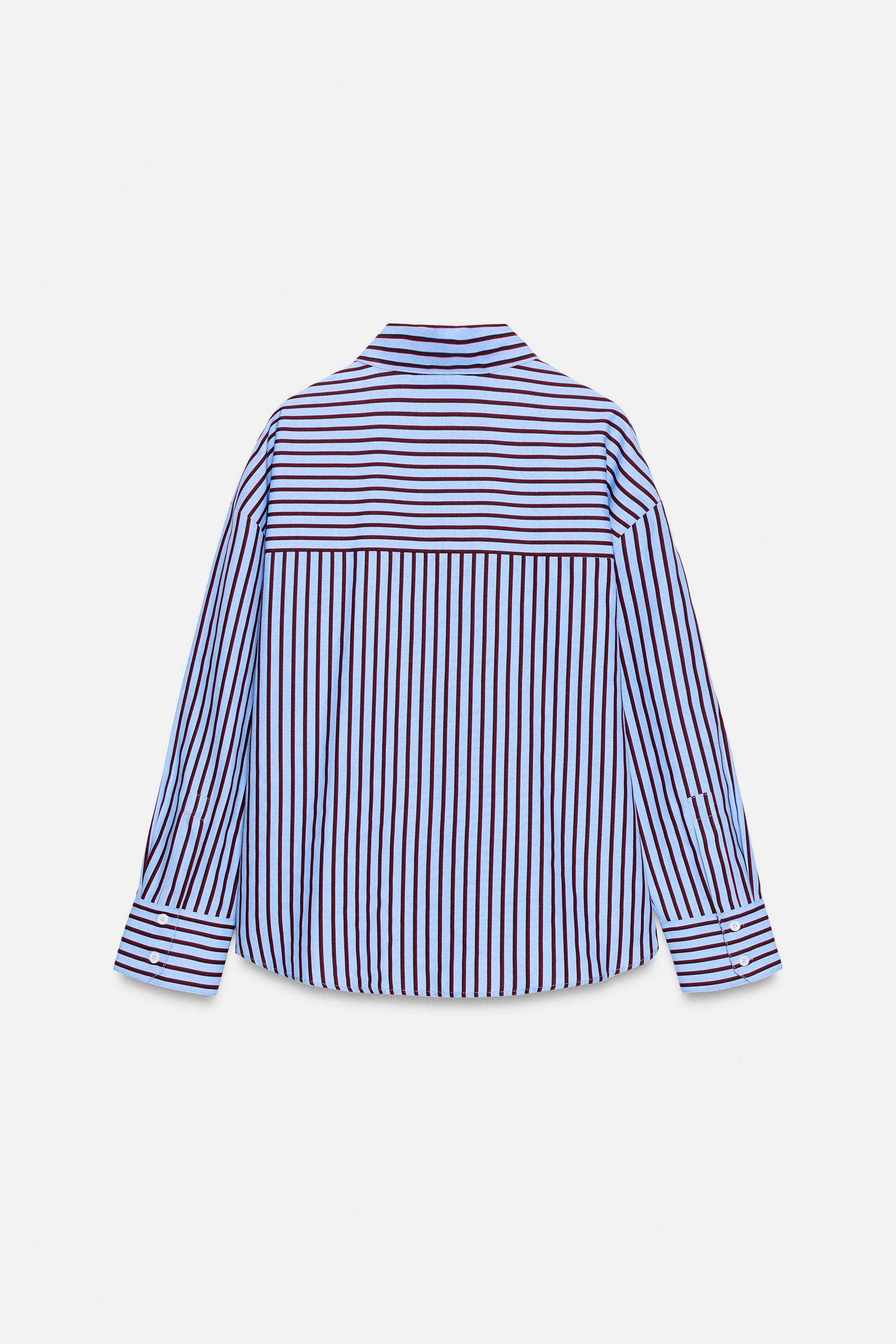 STRIPED OXFORD SHIRT | Zara US