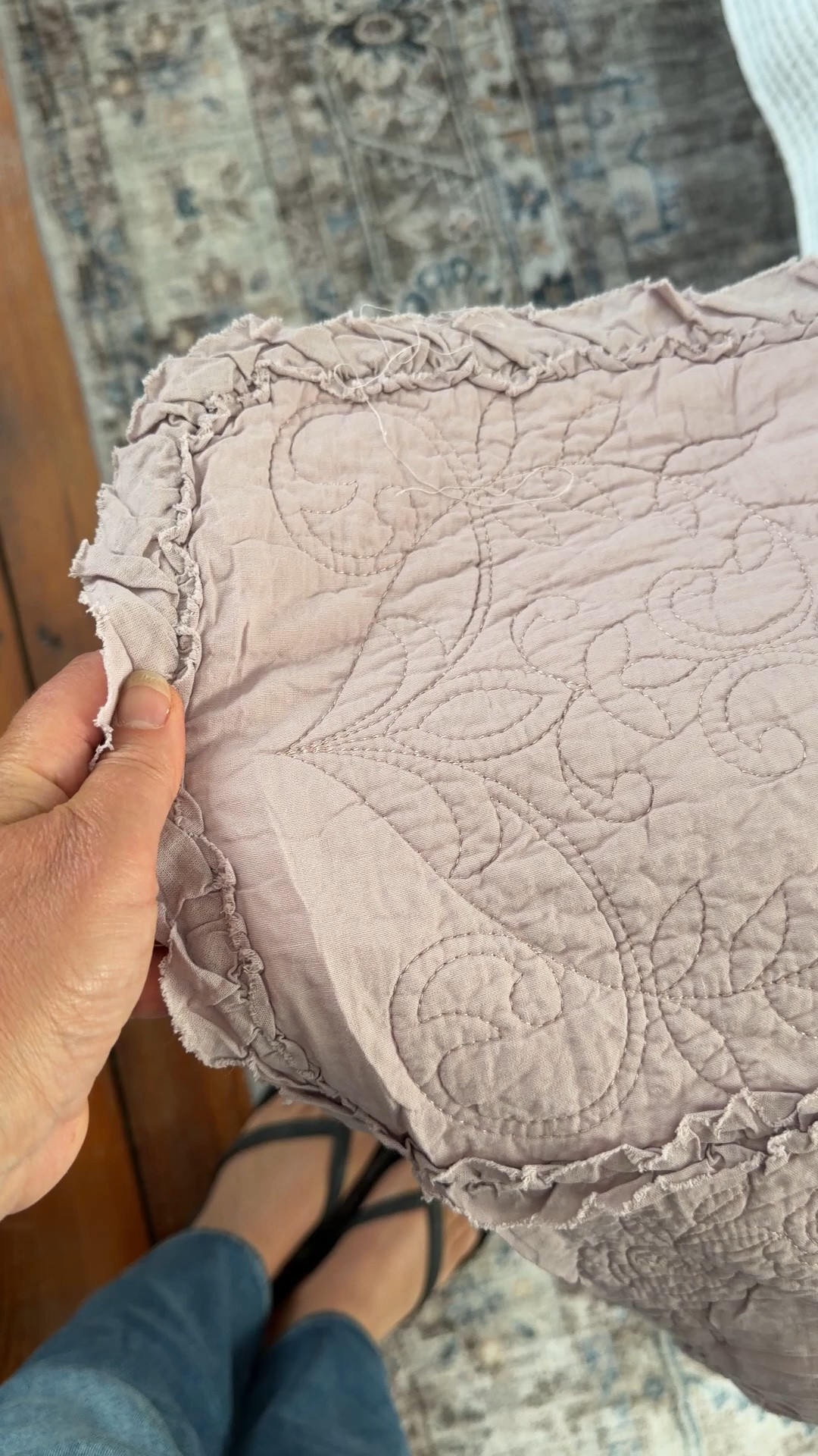 Just got this new mauve bedding in the mail!  Can’t wait to style it! They just do ruffles right!! My new fav bedding co!

#LTKdayinmylife #LTKHome #LTKSeasonal