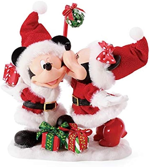 Amazon.com: Department 56 Possible Dreams Disney Mickey and Minnie Mouse Big Kiss Figurine, 6.75 ... | Amazon (US)