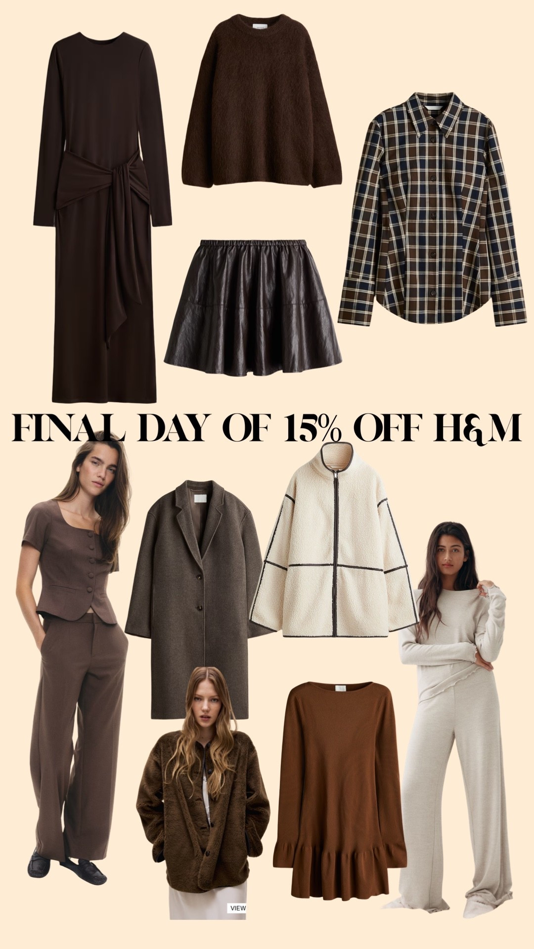 Final day of 15% off H&M! Here’s my new in faves xx 

#LTKautumn #LTKeurope #LTKuk