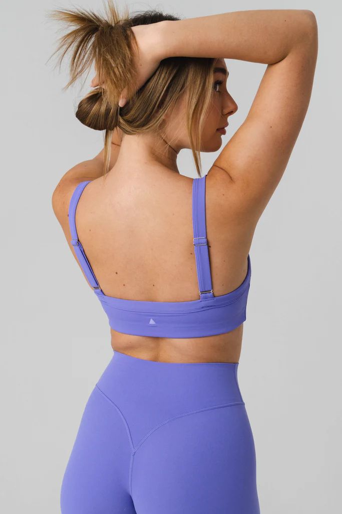 Cloud II™ Square Bra - Blueberry | Vitality