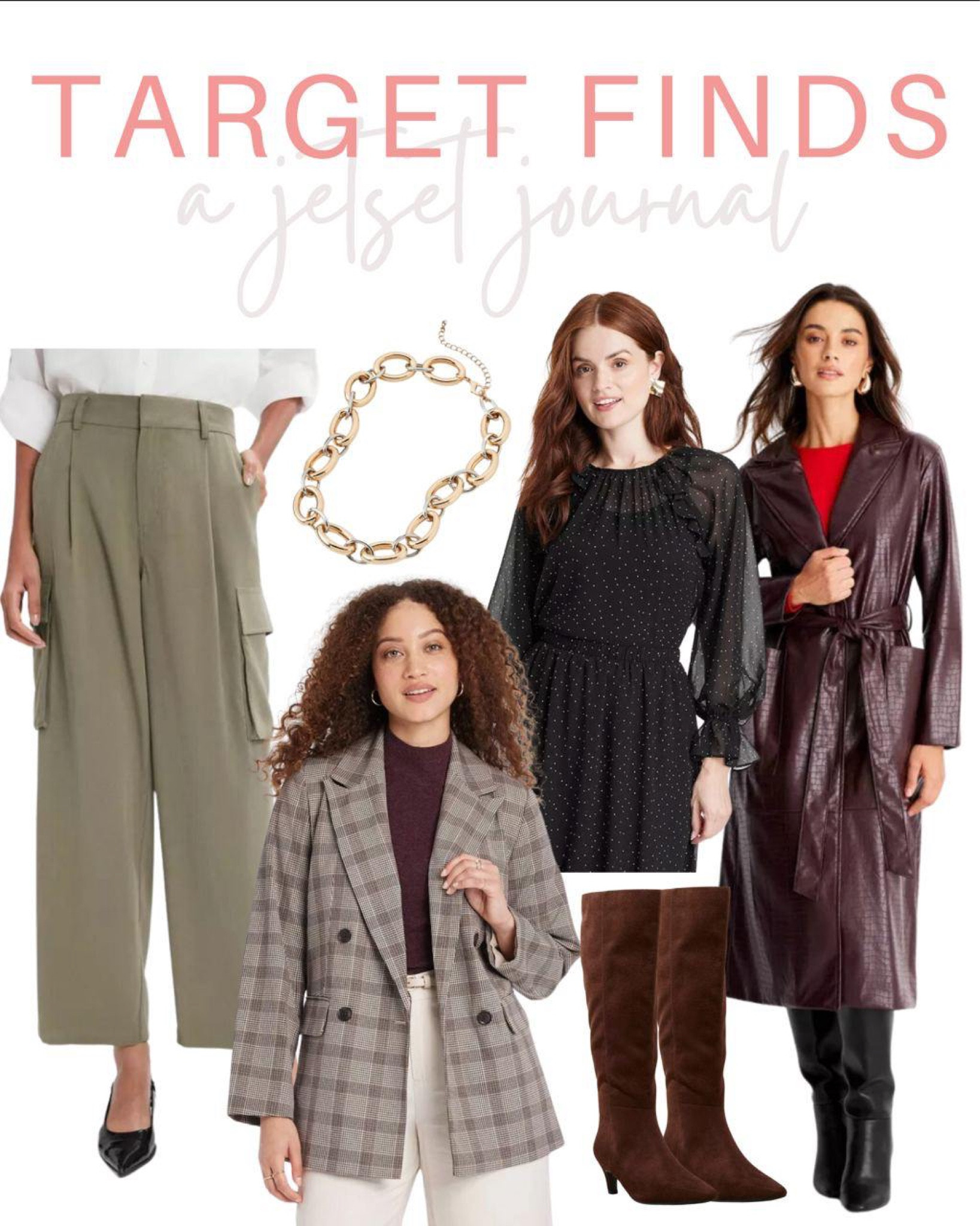 Don’t miss this week’s Target favorites!
#kneehighboots #fallfashion #falloutfitidea #targetfinds #affordablefinds #widelegpants #cuteaccessories #chicblazer #targetfaves #casualoutfit

#LTKSeasonal #LTKStyleTip #LTKU