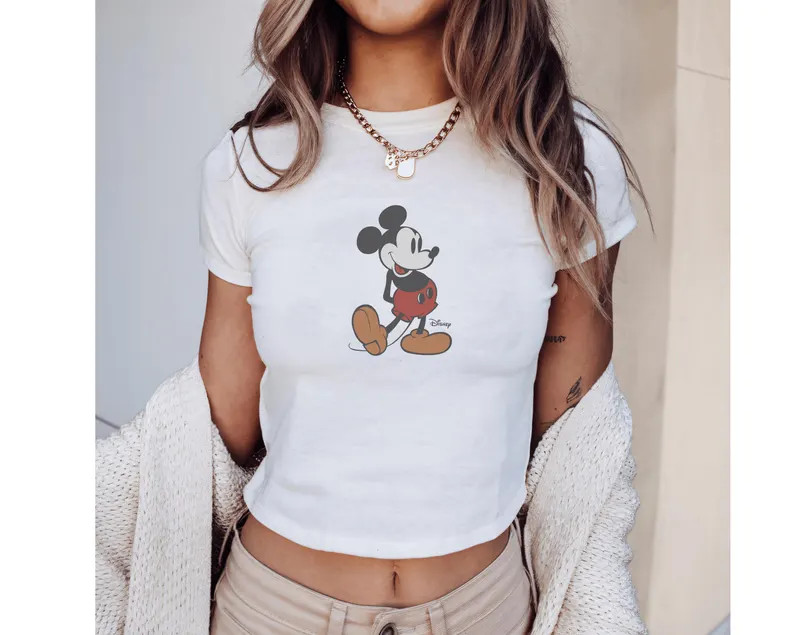 Retro Mickey Disney Baby Tee, Classic Mickey Baby Tee, Magic Kingdom Shirts, Classic Mickey Baby ... | Etsy (US)