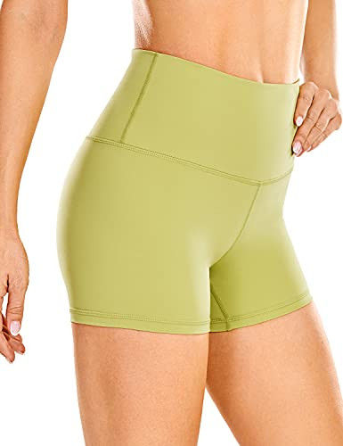 CRZ YOGA Naked Feeling Biker Shorts 4'' - High Waist Yoga Workout Running Gym Spandex Womens | Amazon (US)