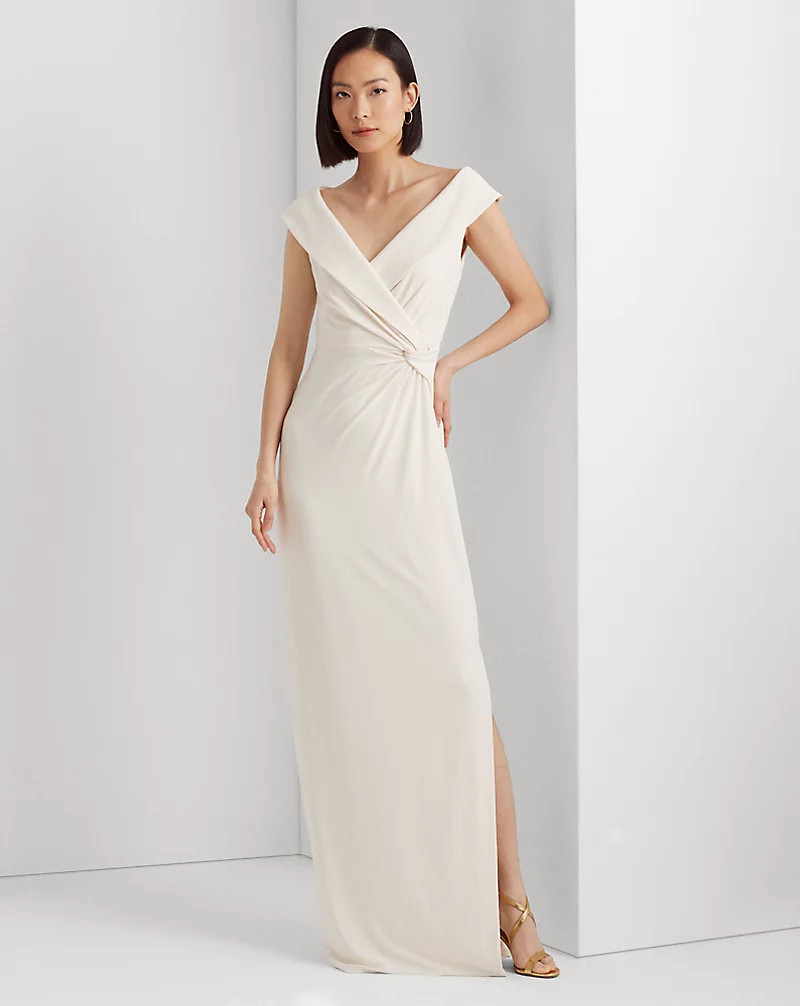 Jersey Off-the-Shoulder Gown | Ralph Lauren (UK)