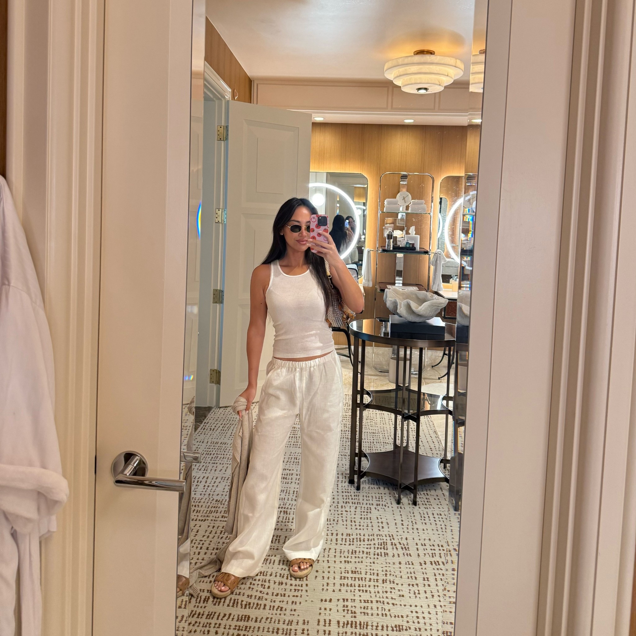 summer whites 🤍 size large boys undershirt and size 1 linen pant 🤍
