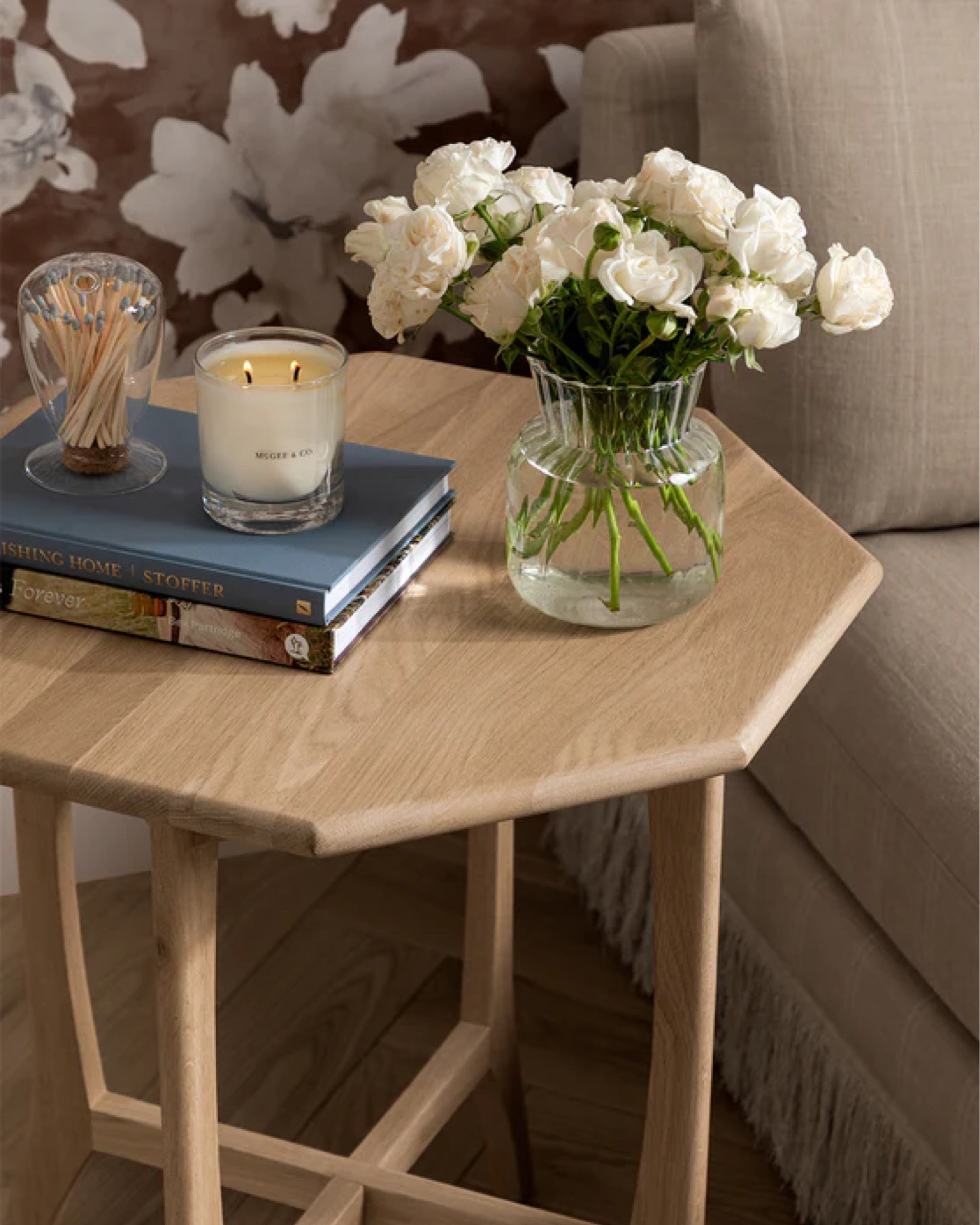 Fav item from new Spring McGee & Co is this pretty glass vase 🤎
#vase #flowers #spring 

#LTKSeasonal #LTKfindsunder50 #LTKhome