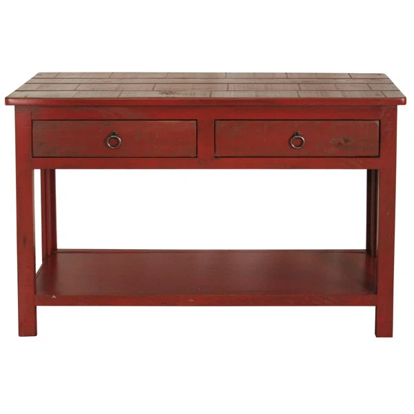 Mari 48'' Solid Wood Console Table | Wayfair North America