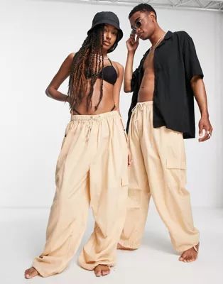 COLLUSION Unisex utility beach combat pants | ASOS (Global)