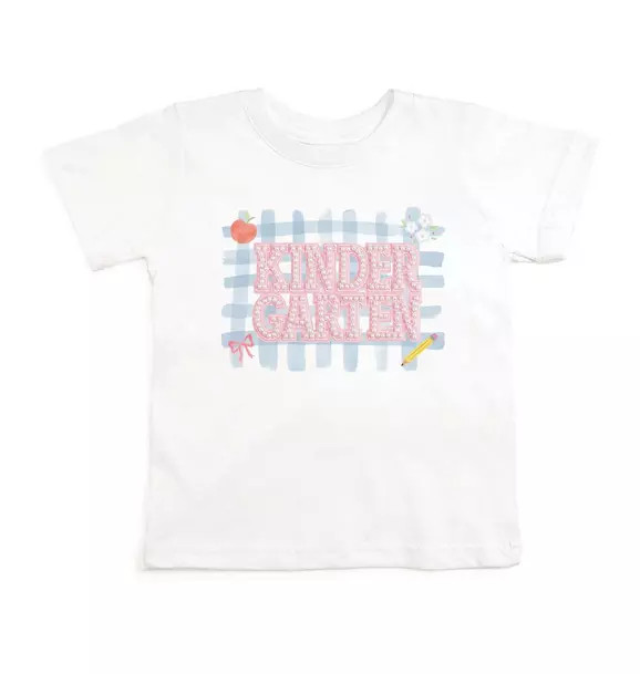 Kindergarten Pearl Patch Short Sleeve T-Shirt | Janie and Jack