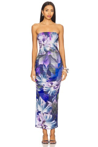 Marlo Dress in Abstract Orchid | Revolve Clothing (Global)