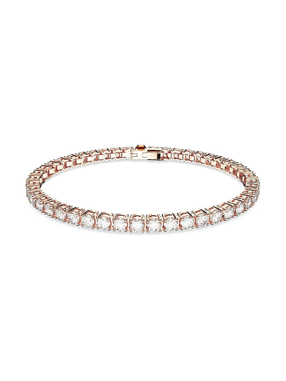 Women's Matrix Rose-Goldtone & Crystal Tennis Bracelet - Rose Gold | Saks Fifth Avenue