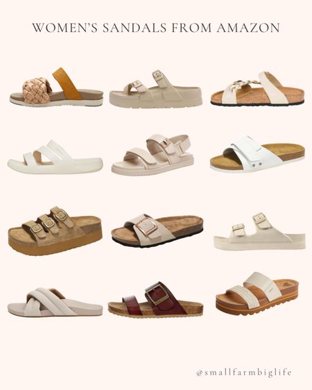Women’s casual sandals from Amazon. Women’s beach sandals. Flip flop slides. Reef women’s sandals. Faux leather slip on two strap sandals. Flat adjustable two double strap slip on sandals. Arch support strappy slide sandals. Comfortable slide sandals. Crocs cream strappy sandals. Waterproof platform slide sandals. Double buckle neutral sandals. Suede platform sandals. White leather slide sandals. Leather large buckle slide sandals  

#LTKShoeCrush #LTKOver40 #LTKFindsUnder50