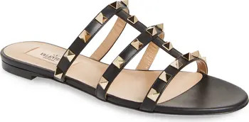 Valentino Garavani Rockstud Slide Sandal (Women) | Nordstrom | Nordstrom