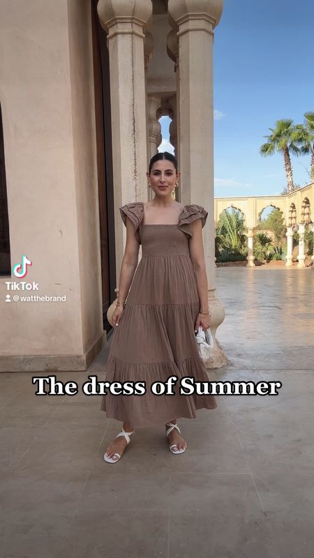 This frilly dress for Summer 🤎🙌🏻

#LTKSeasonal #LTKstyletip #LTKeurope