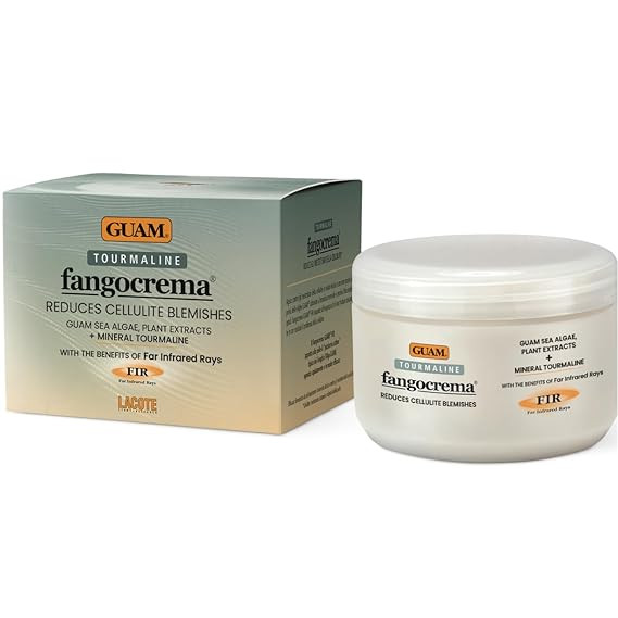 GUAM FANGOCREMA Anti Cellulite Cream with Seaweed and Tourmaline FIR, Lipo-Reducing Caffeine Crea... | Amazon (US)