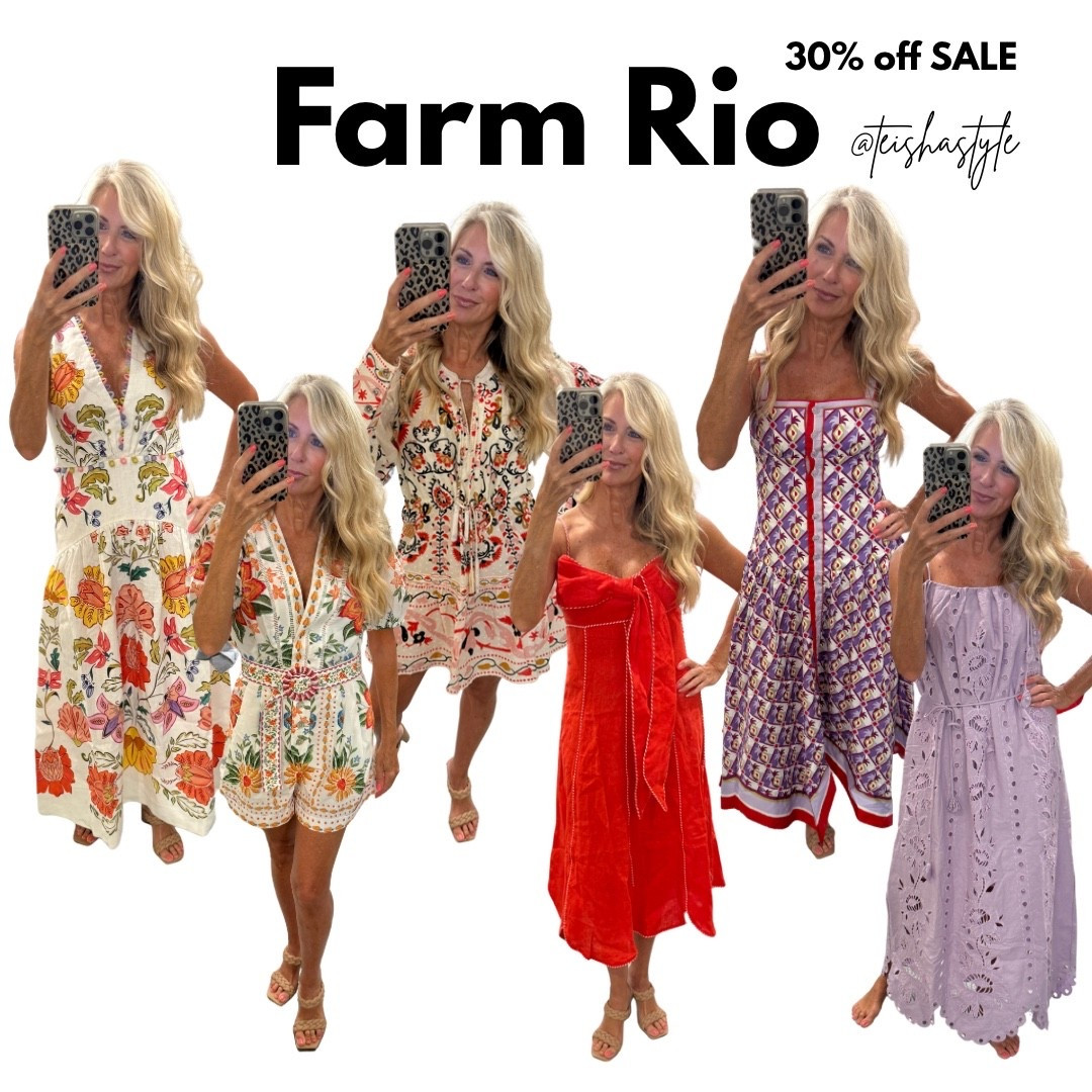 My new favorite pieces from Farm Rio! Sale 30% off!


#LTKOver40 #LTKSaleAlert #LTKStyleTip