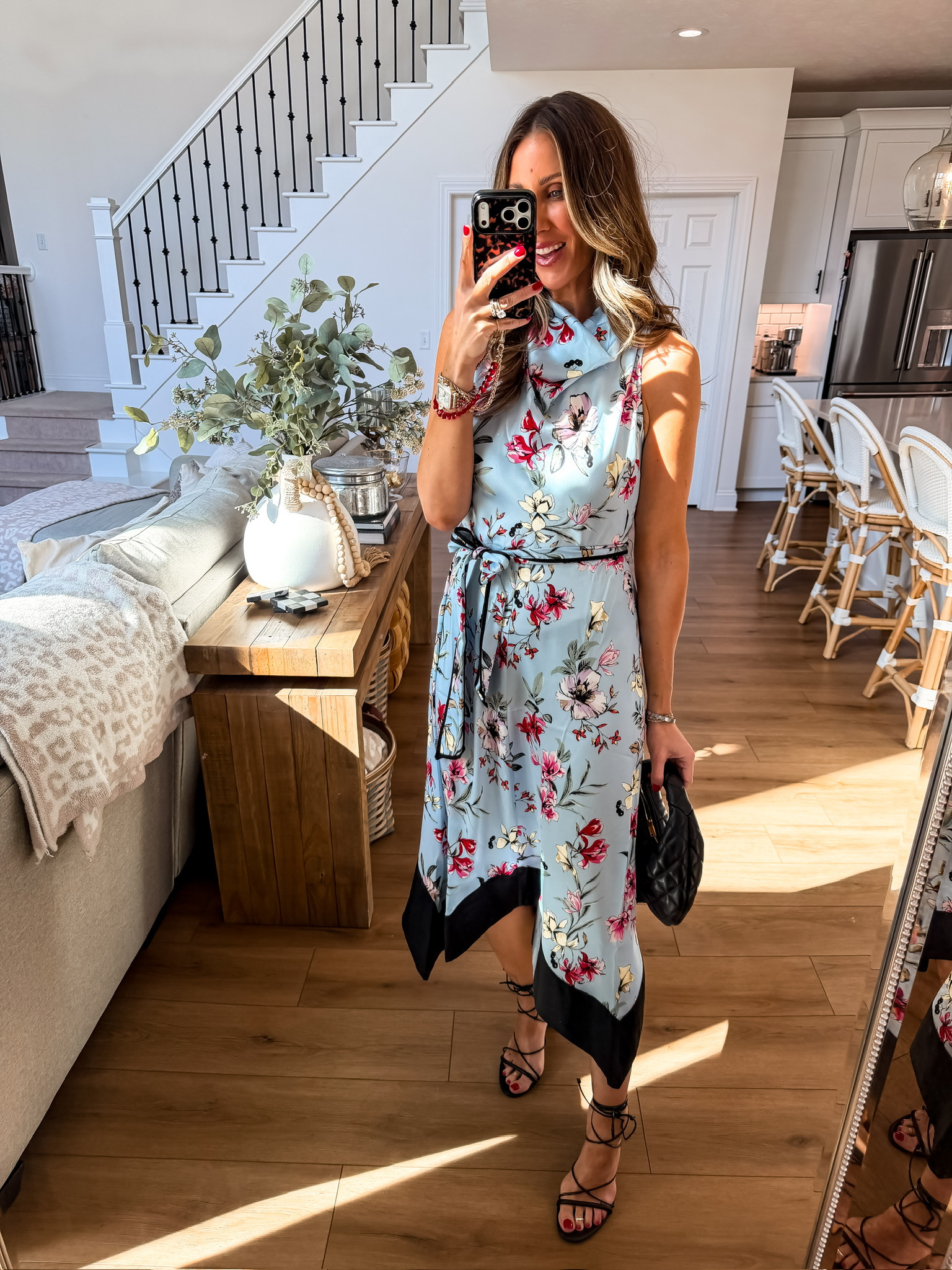 The perfect dress for Easter, Mother's Day, or special occasions. Love this for springtime!! So affordable and so chic. 
Easter dresses mom approved floral finds spring wear mom fashion Easter wear chic dresses pretty dresses Themominstylee  #LTKOver40 #LTKmomlife 

#LTKSeasonal