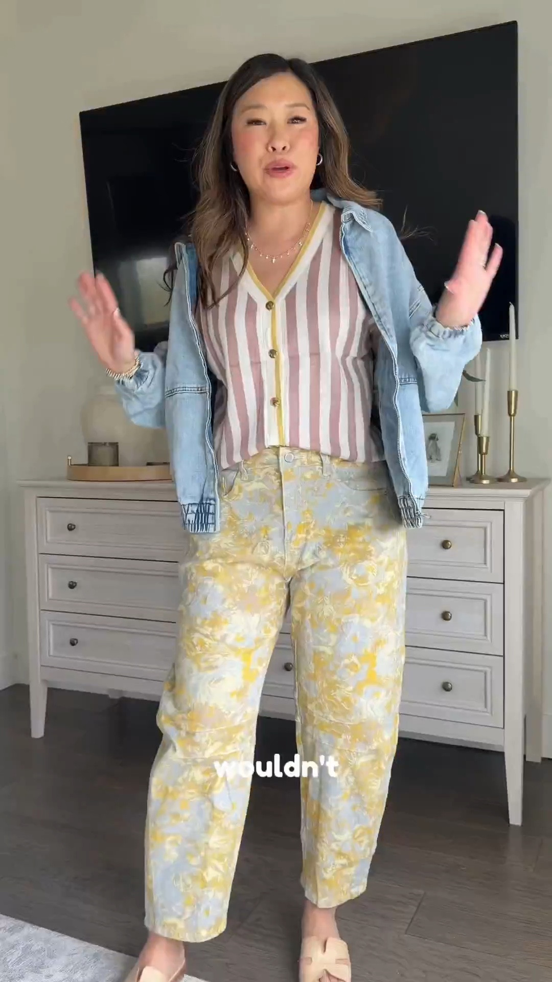 Amazon Spring / Summer Outfits, florals, stripes, denim jacket, trending, tcs, outfit inspo, cool mom outfit, affordable fashion 
Size Medium / 29


#LTKSeasonal #LTKgrwm #LTKootd