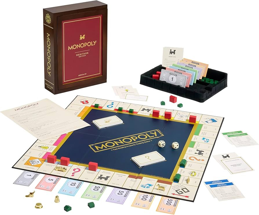 WS Game Company Monopoly Heritage Edition | Amazon (US)