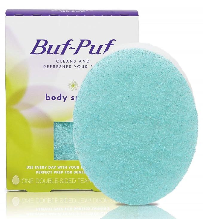 Buf Puf Body Sponge, Bath Sponge, Dermatologist Developed, Cleanses Skin of Dirt, and Excess Oil,... | Amazon (US)