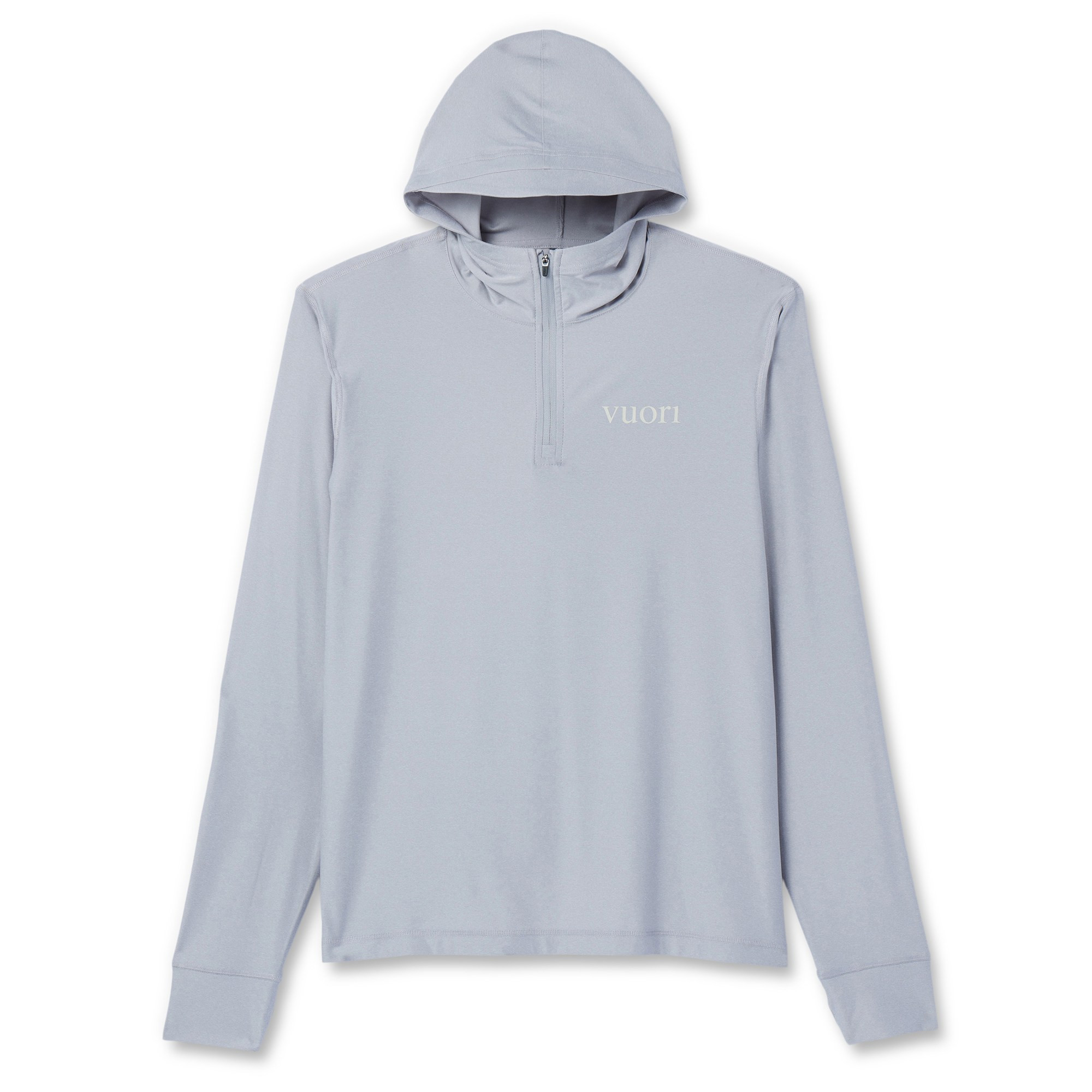 Vuori Men's Uluwatu UPF Hoodie Gray M | REI