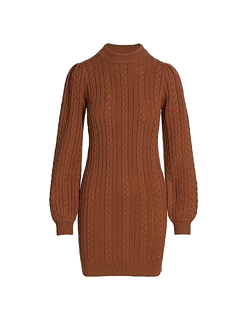 Julie Cabled Sweater Dress | Saks Fifth Avenue