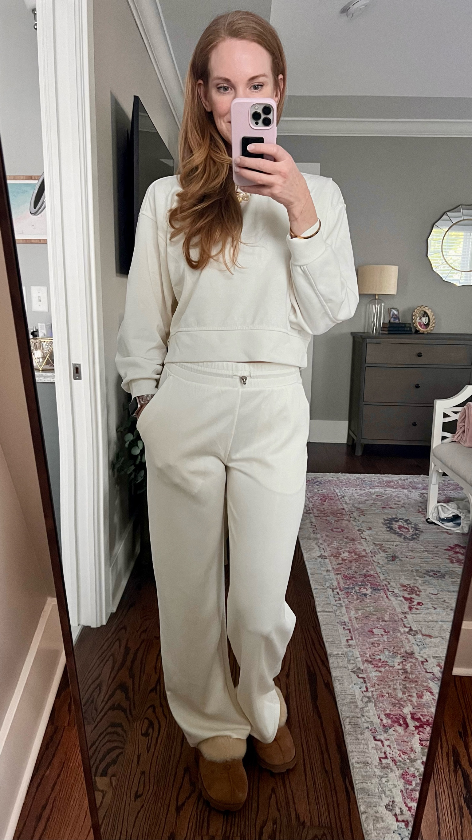 The ULTIMATE lounge set!!! 
This is a twin for the Lulu softstreme and sooo good! The pants come in 2 lengths and both come in several colors. 
If the pants are out of stock in your size keep checking! 

#LTKfindsunder100 #LTKActive #LTKover40